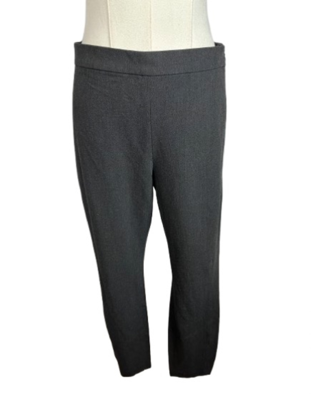 Classic Women's Straight Leg Pants - Dark Gray